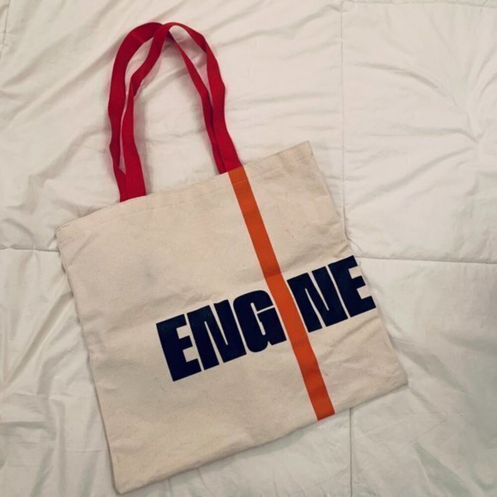Engine Logo Canvas Tote Bag